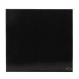 Placa cega 4x4 - Novara Glass Preto Brilhante